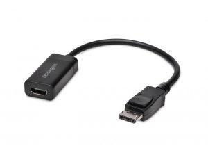 Adapter wideo Kensington VP4000, z Display Port na HDMI 4K, czarny