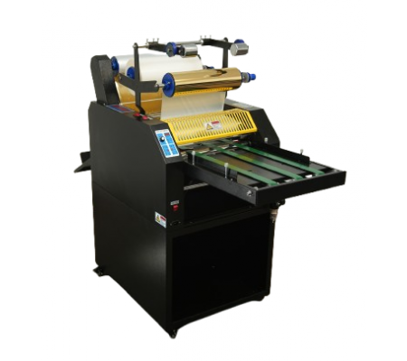 Laminator rolowy SMFM 390D- złocenie bezmatrycowe, pasy