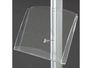 Półki do displaya 2x3 stalowa / akrylowa / kieszonki