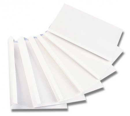 Białe A5 karton błyszczący