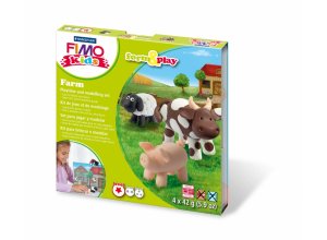 Zestaw FIMO Kids Form & Play FARMA