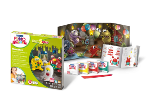 Zestaw FIMO Kids Form & Play POTWORY
