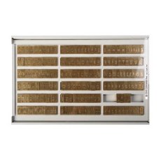 O.FONT CONTAINER Pojemnik na czcionki 3,2mm, 4mm, 5,5mm, 9mm lub 16mm