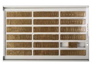 O.FONT CONTAINER Pojemnik na czcionki 3,2mm, 4mm, 5,5mm, 9mm lub 16mm