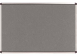 Tablica tekstylna NOBO Elipse 60x45, 90x60, 120x90 cm, szara lub niebieska