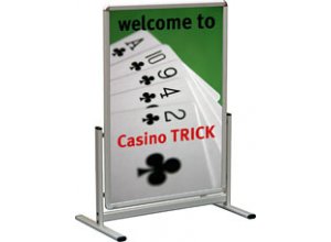 Stojak na plakaty typ T 2x3