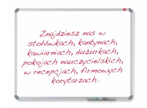 Tablica NOBO EURO magnetyczna porcelanowa