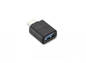 Adapter Kensington z portu USB-C na USB-A, czarny