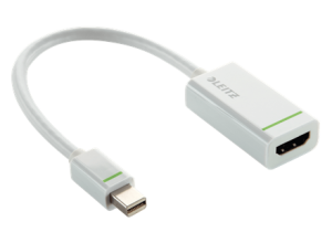 Miniadapter Leitz Complete do projektora ze złączem HDMI biały