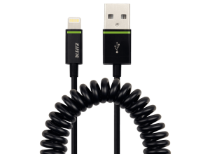 Kabel spiralny Leitz Complete ze złącza Lightning na USB, 1 m