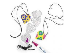 Serce - wisiorek Op. 12 szt.