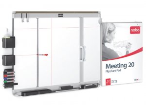 Narzędzia do segmentacji powierzchni tablicy NOBO Prestige