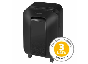 Niszczarka FELLOWES LX201 czarna 