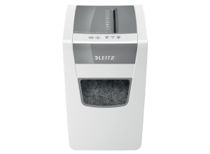 Wąska niszczarka Leitz IQ Home Office Slim P4 w promocji - dwa pudełka LEITZ Fabric gratis