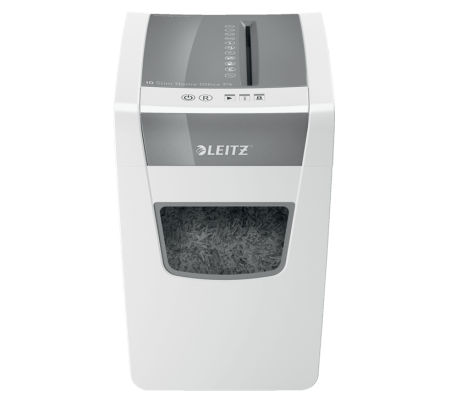 Wąska niszczarka Leitz IQ Home Office Slim P4 w promocji - dwa pudełka LEITZ Fabric gratis