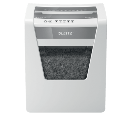 Niszczarka Leitz IQ Office P5 CASHBACK + w promocji - dwa pudełka LEITZ Fabric gratis