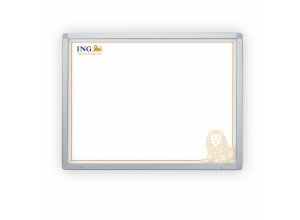 Gablota 2x3 suchościeralno- magnetyczna z nadrukiem