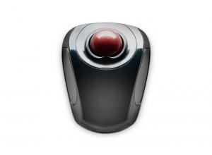 Bezprzewodowy mobilny trackball Kensington Orbit™, czarny