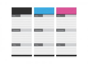 Magnetyczna lista zadań NOBO 80x220 mm