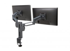 Ramię na dwa monitory Kensington SmartFit®, czarny