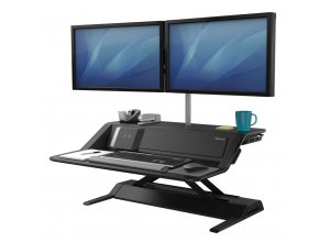 Stanowisko do pracy Sit-Stand Lotus™ DX - czarne