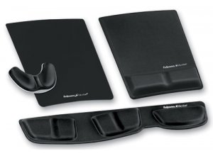 Podkładki żelowe FELLOWES Health-V seria CRYSTAL