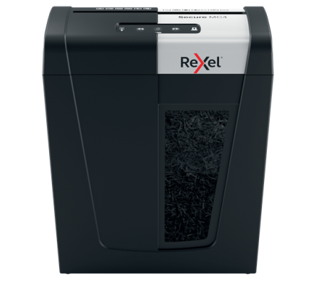 Niszczarka Rexel Secure MC4 Whisper-Shred (mikrościnki) 