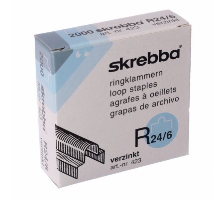 Zszywki 24/8 z oczkiem op. 2000