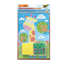 Mozaika z gumy zamszowej