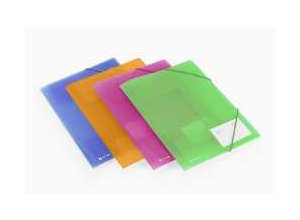 Teczka Ice Flap z gumką A4