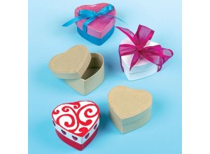 Pudełeczka w kształcie serduszek Op. 8 szt.