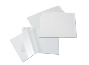 Hard Cover pouch Okładki białe błyszczące z folią laminacyjną do indywidualizacji