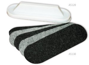 Czyścik, wycierak do tablic OVAL 2x3