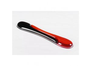 Podkładka pod klawiaturę żelowa KENSINGTON Duo Gel Wrist Rest Wave (czerwono-czarna) Kensington ergo!