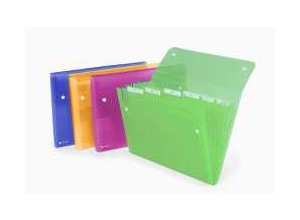 Teczka A4 Expanding File z przegródkami (op.10 szt.)