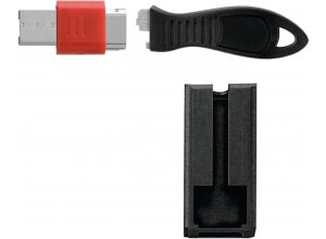 Blokada portów USB Kensington, z linką - kwadratowa