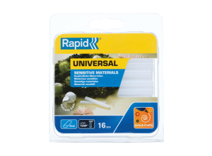 Uniwerslany, owalny klej Rapid do materiałów wrażliwych, przezroczysty op. 16 szt.