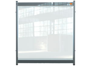 Modułowy system ekranów na biurko NOBO Premium Plus z przezroczystego PVC