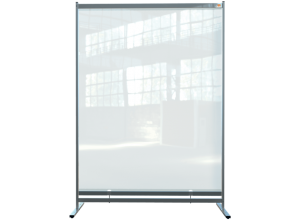 Ochronne ścianki działowe wolnostojące NOBO Premium Plus z PVC