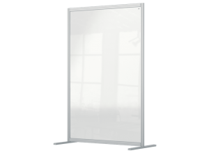 Ścianki działowe NOBO Premium Plus wykonane z Plexi