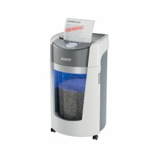 Niszczarka Leitz IQ OptiMax Pro P5 z obrotowym koszem CASHBACK + promocja -dwa pudełka LEITZ Fabric gratis