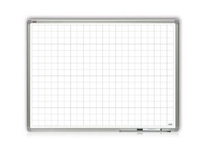 Tablica 2x3 suchościeralna OfficeBoart w kratkę lakierowana