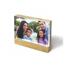 Panel bambusowy + Akrylowa obudowa magnetyczna 10×15 UNIBIND