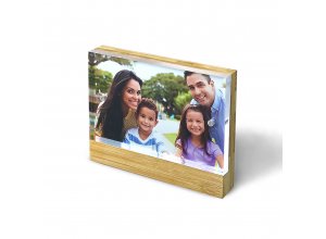 Panel bambusowy + Akrylowa obudowa magnetyczna 10×15 UNIBIND