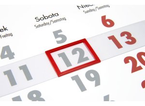 Okienka do kalendarzy zmontowane / / 