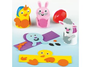 Pucharki na jajko – piankowy zestaw Op. 4 szt.