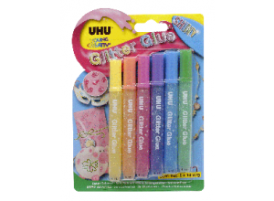 UHU Creative Glitter glue shiny klej brokatowy