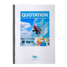 Zestaw prezentacyjny oprawa przezroczysta PELEMAN